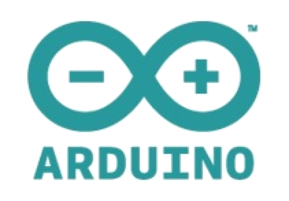 El logotipo de Arduino es el símbolo de infinito con un - y un + en su interior